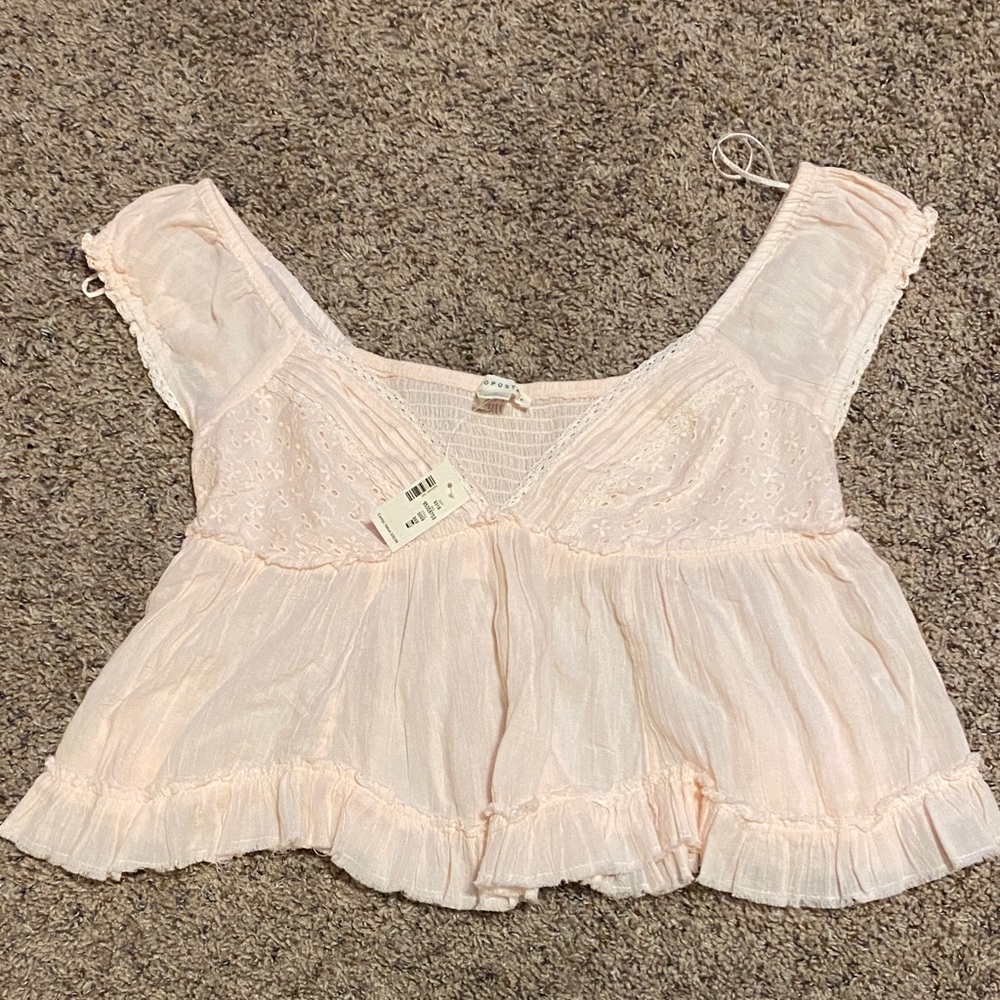 Aeropostale Light Pink Blouse